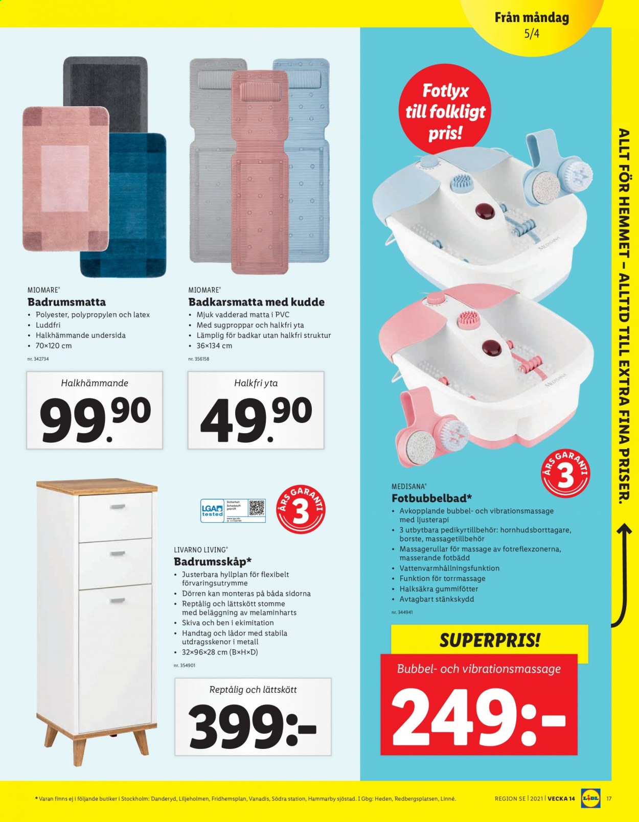 Lidl reklamblad - 5/4 2021 - 11/4 2021. Sida 17