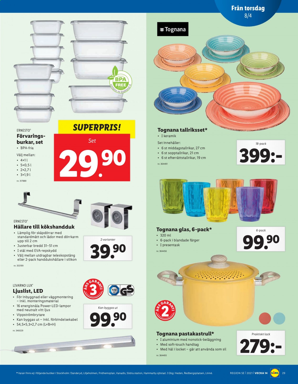 Lidl reklamblad - 5/4 2021 - 11/4 2021. Sida 29