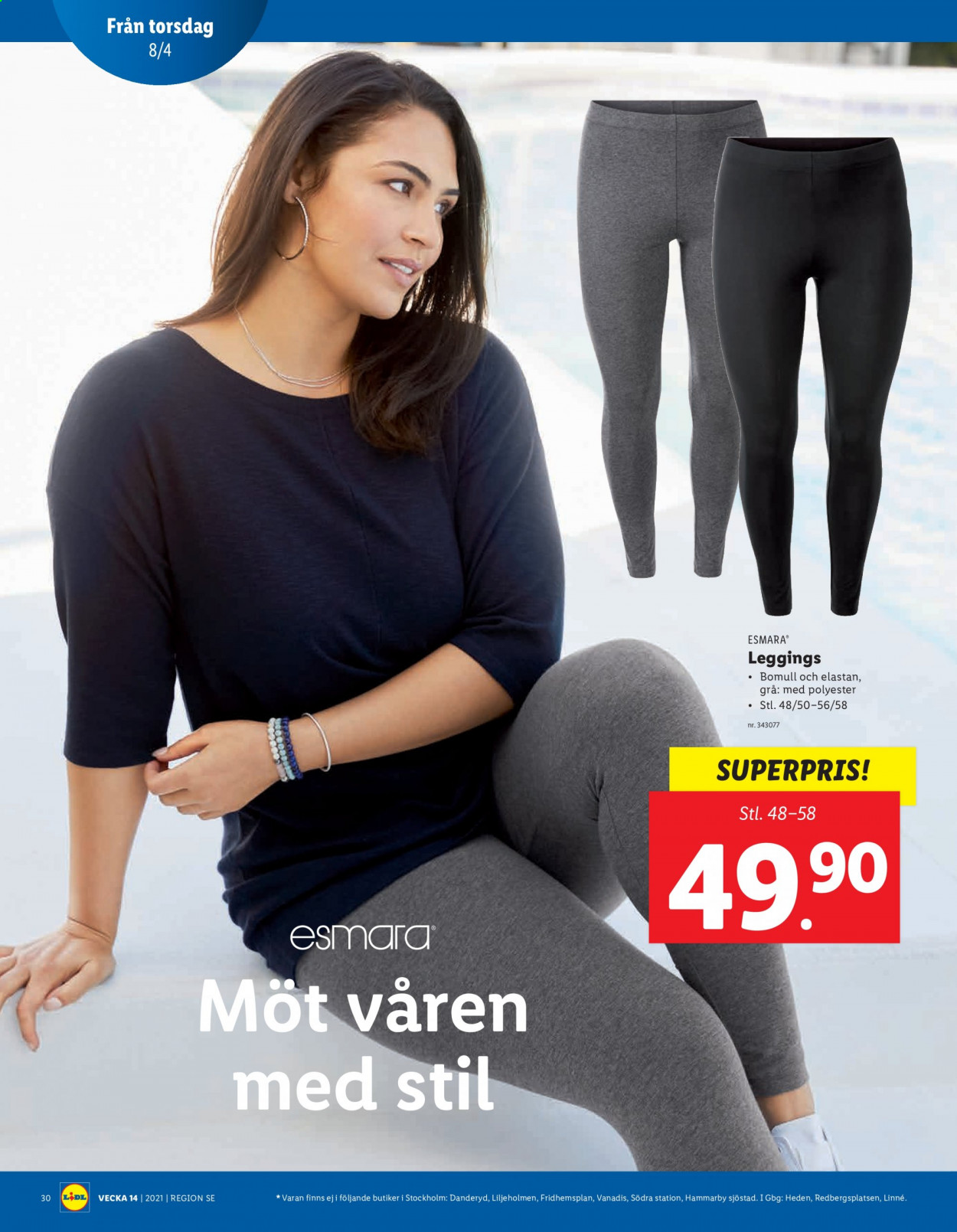 Lidl reklamblad - 5/4 2021 - 11/4 2021. Sida 30