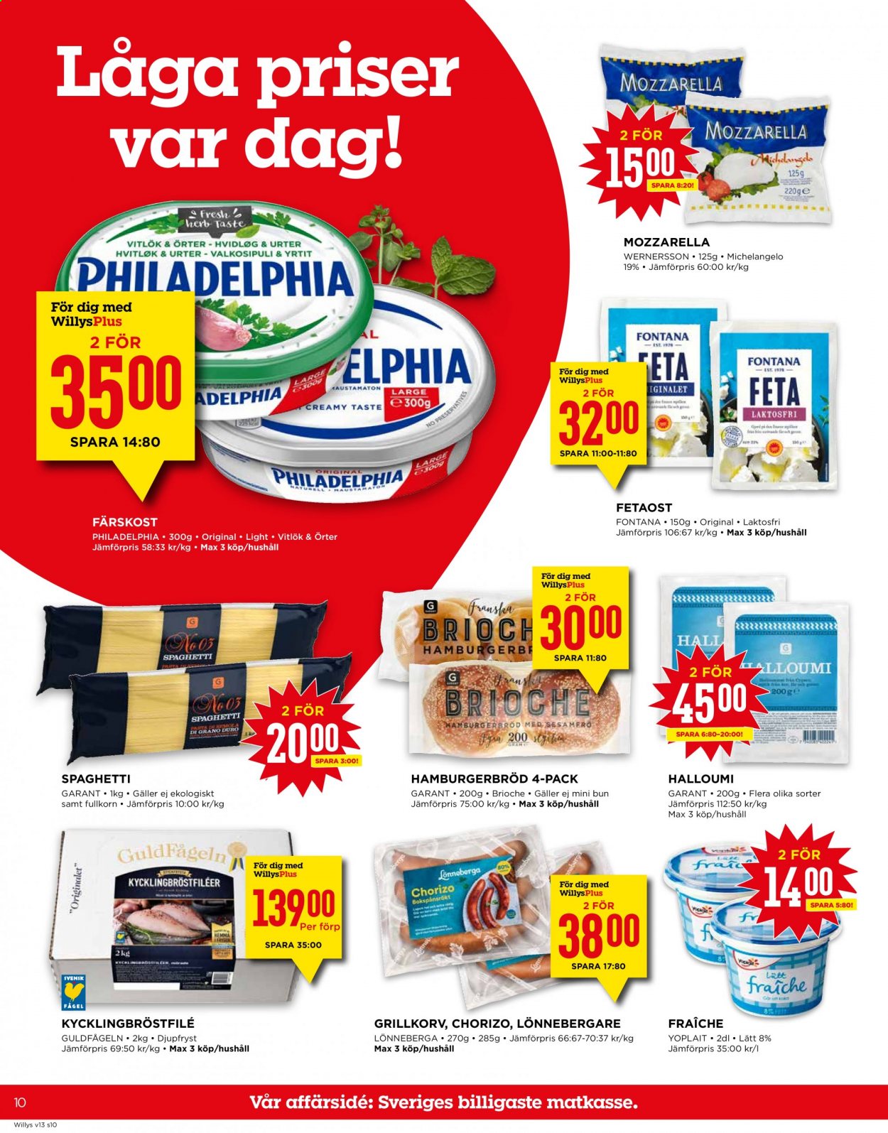 Willys reklamblad - 29/3 2021 - 5/4 2021. Sida 10