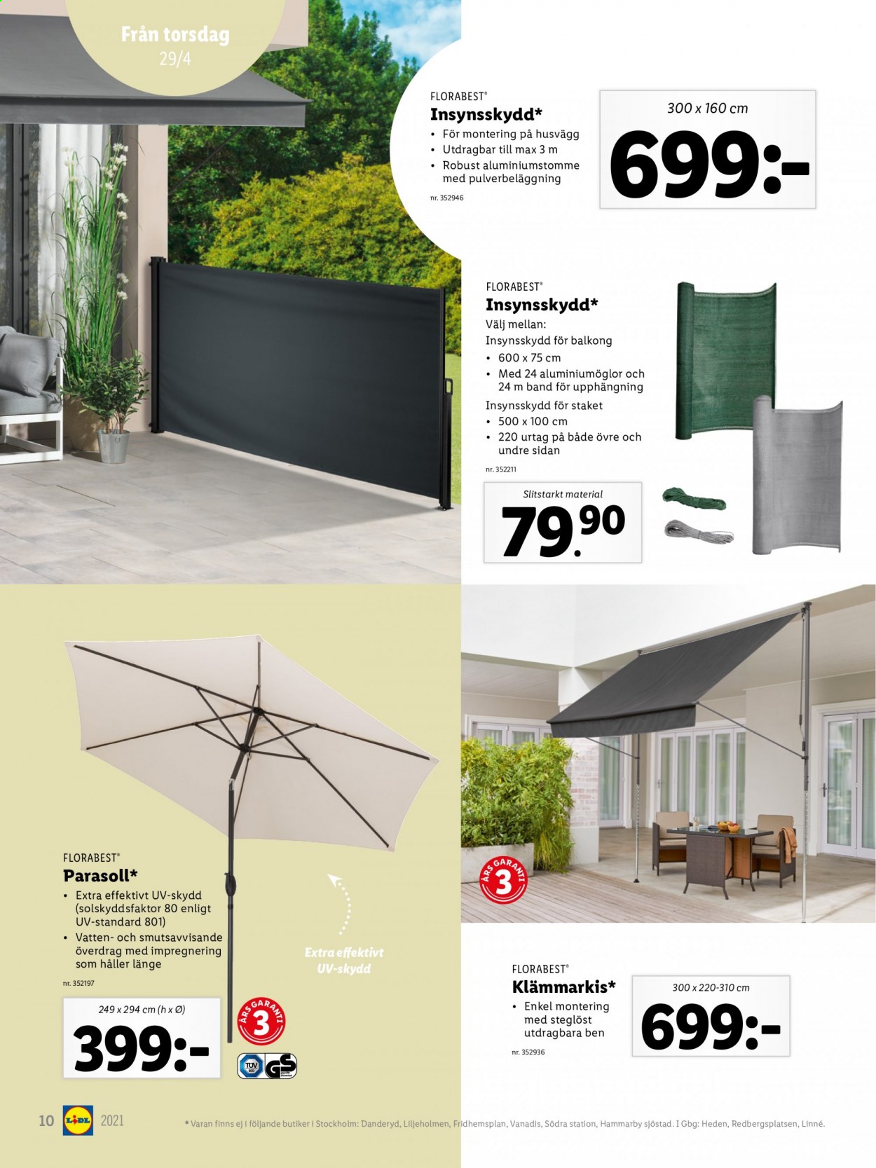 Lidl reklamblad. Sida 10