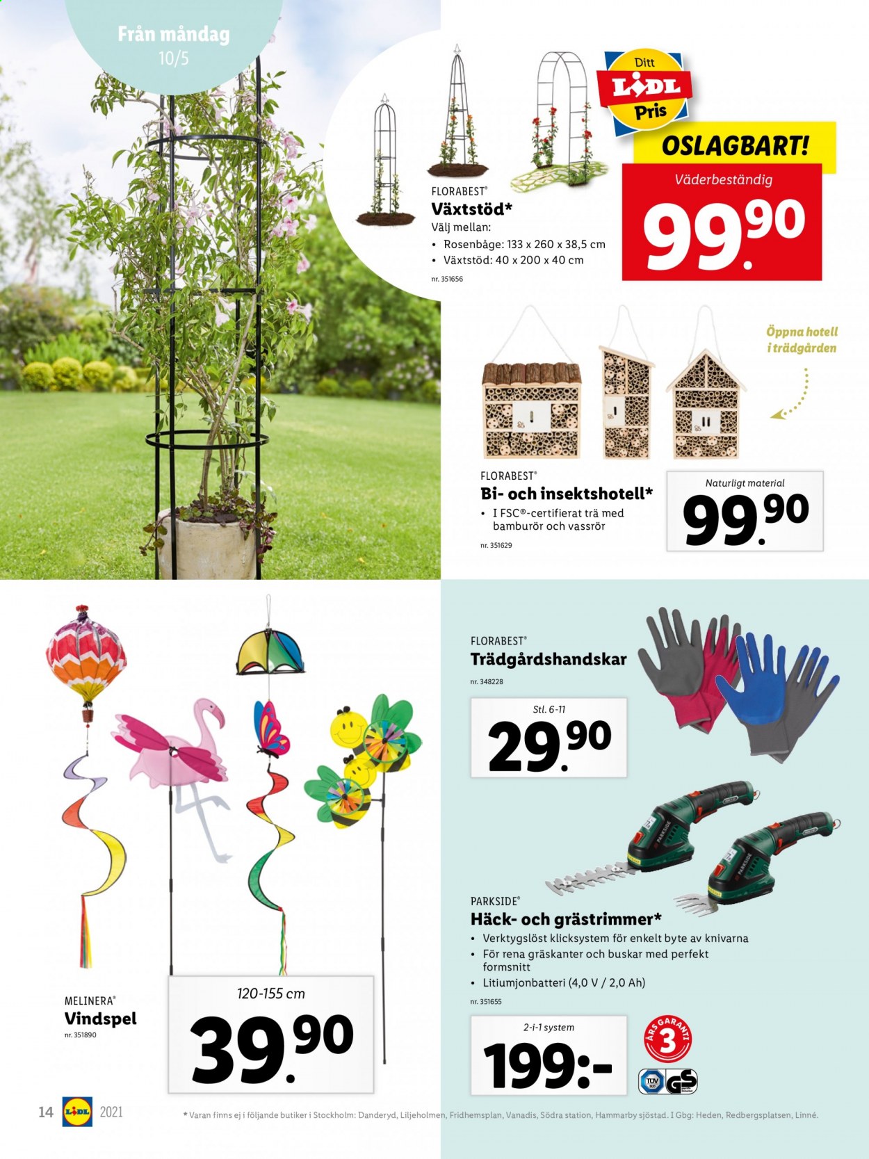 Lidl reklamblad. Sida 14