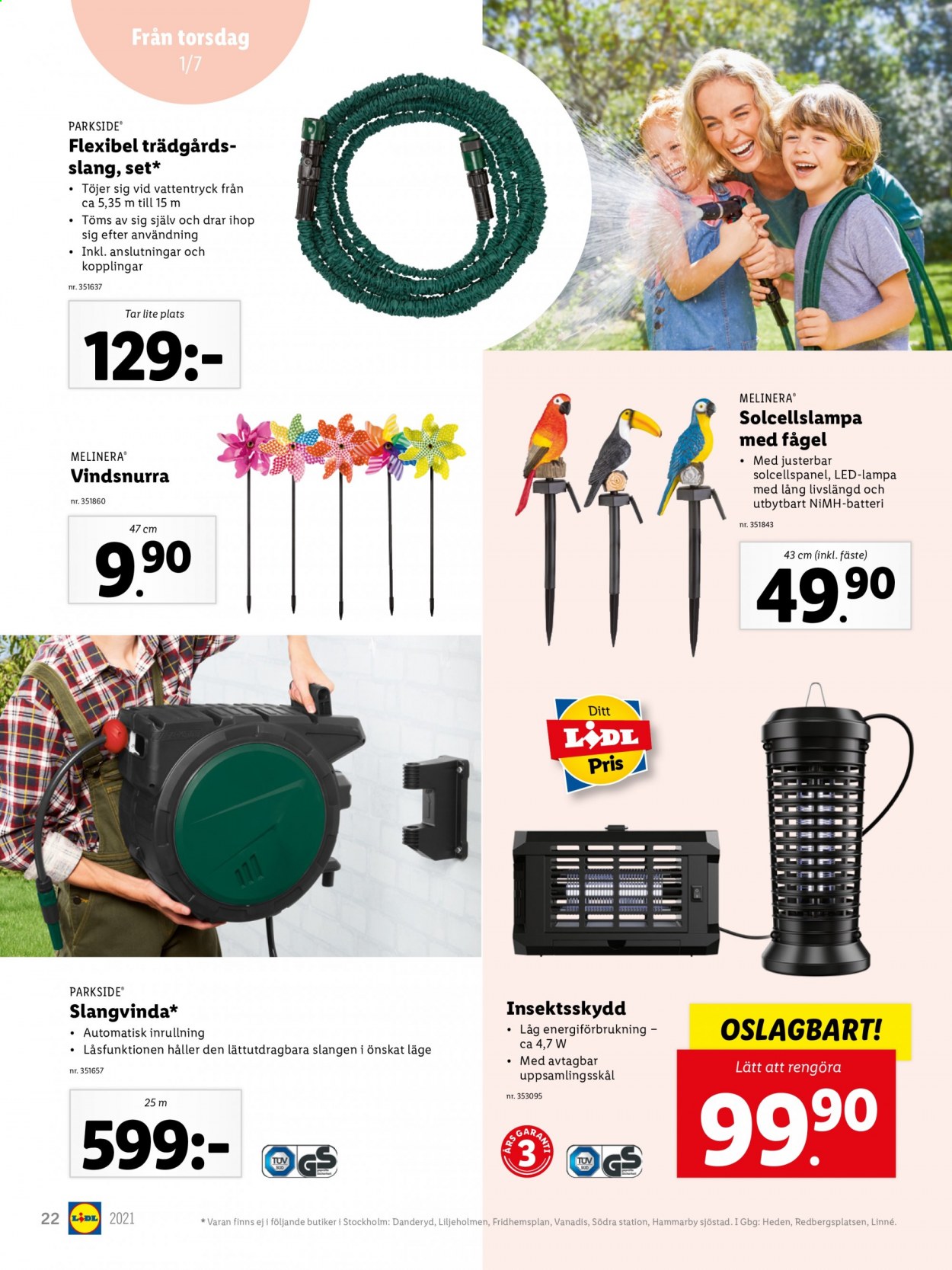 Lidl reklamblad. Sida 22