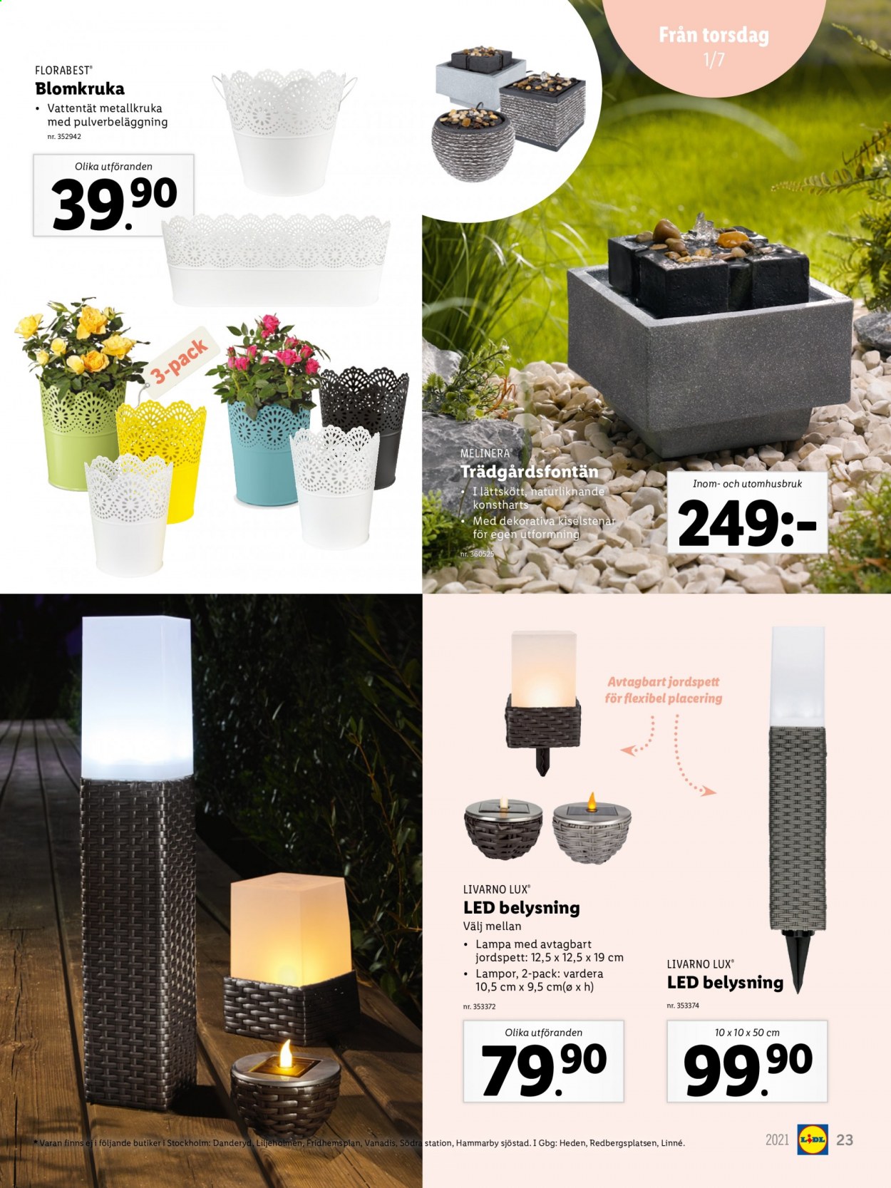 Lidl reklamblad. Sida 23