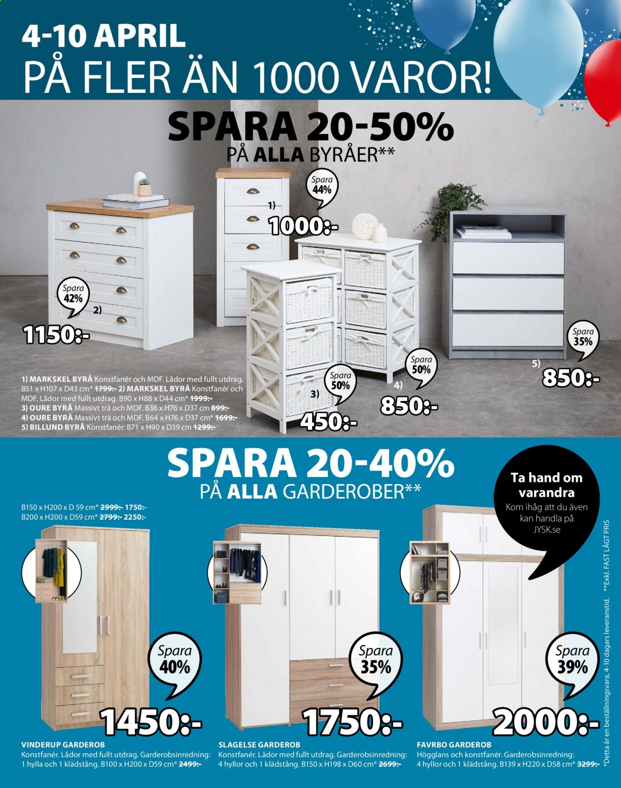 JYSK reklamblad - 4/4 2021 - 17/4 2021. Sida 7