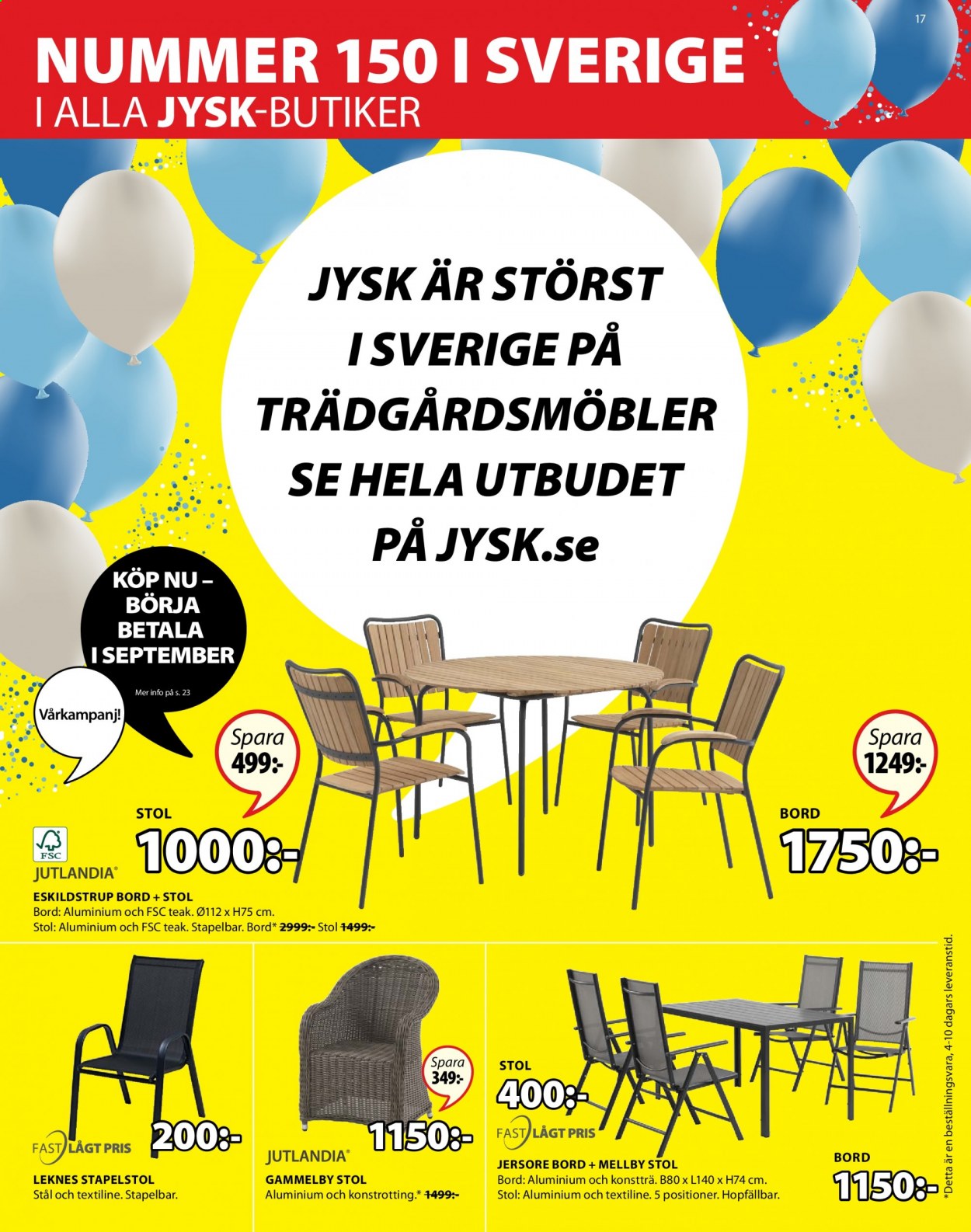 JYSK reklamblad - 4/4 2021 - 17/4 2021. Sida 17