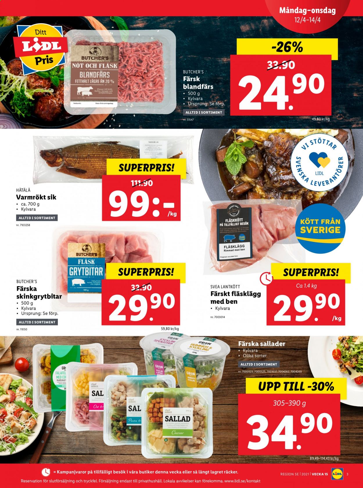 Lidl reklamblad - 12/4 2021 - 18/4 2021. Sida 3