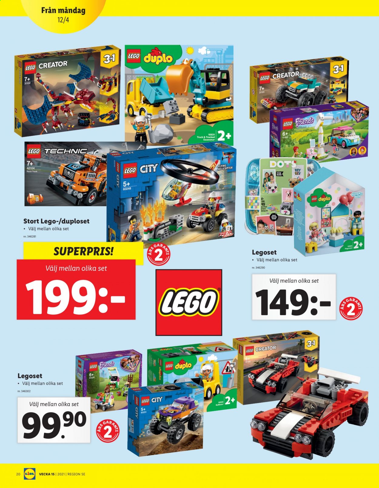 Lidl reklamblad - 12/4 2021 - 18/4 2021. Sida 20
