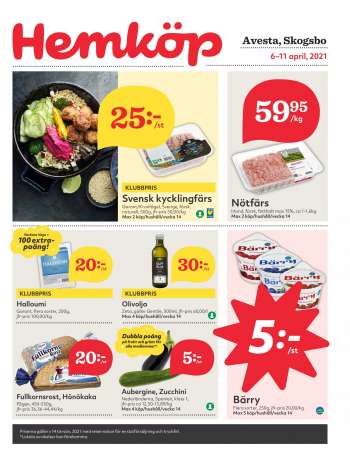Hemköp reklamblad - 6/4 2021 - 11/4 2021.