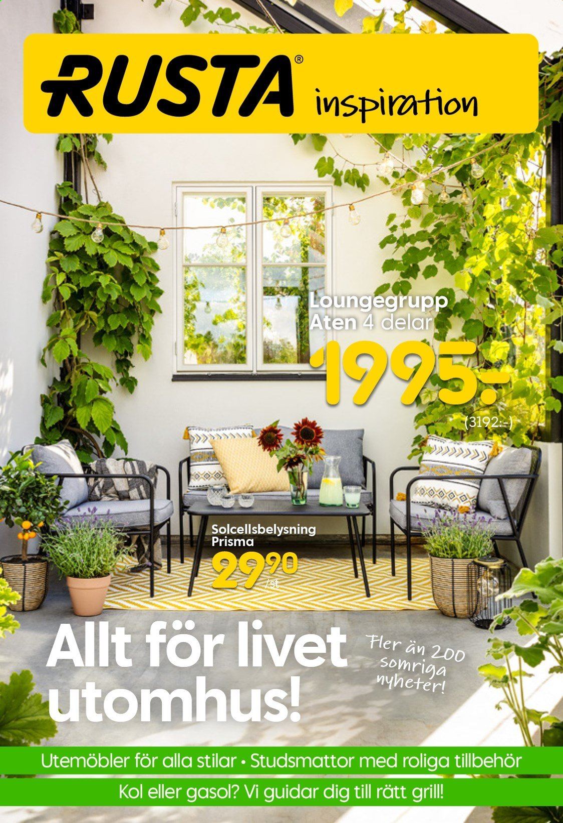 Rusta reklamblad - 6/4 2021 - 20/4 2021. Sida 1