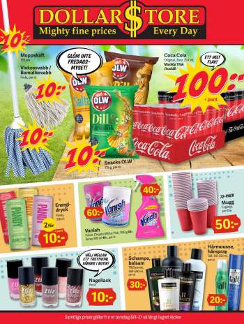 DollarStore reklamblad.