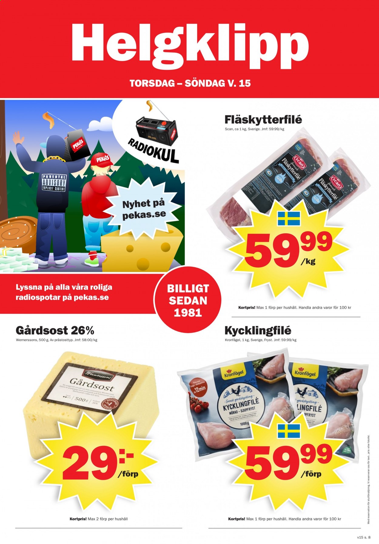 Pekås reklamblad - 12/4 2021 - 18/4 2021. Sida 8
