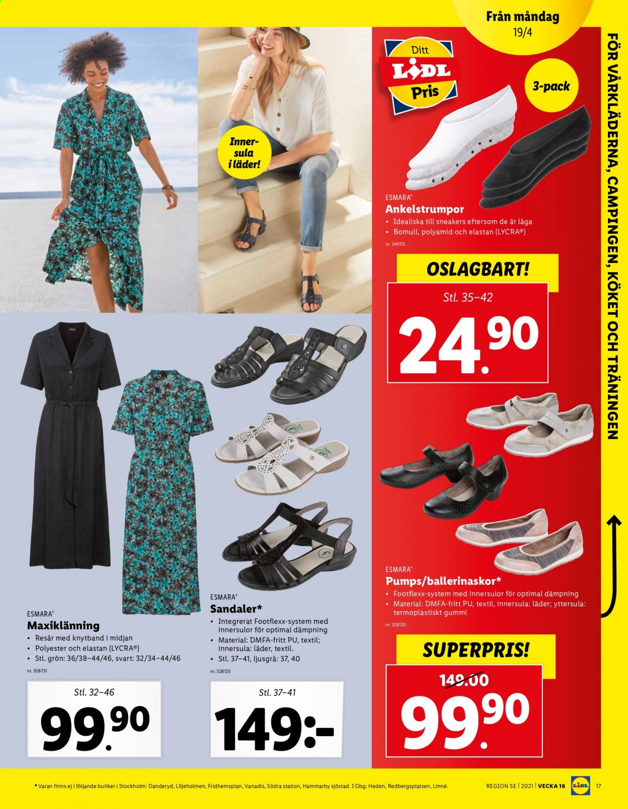 Lidl reklamblad - 19/4 2021 - 25/4 2021. Sida 17