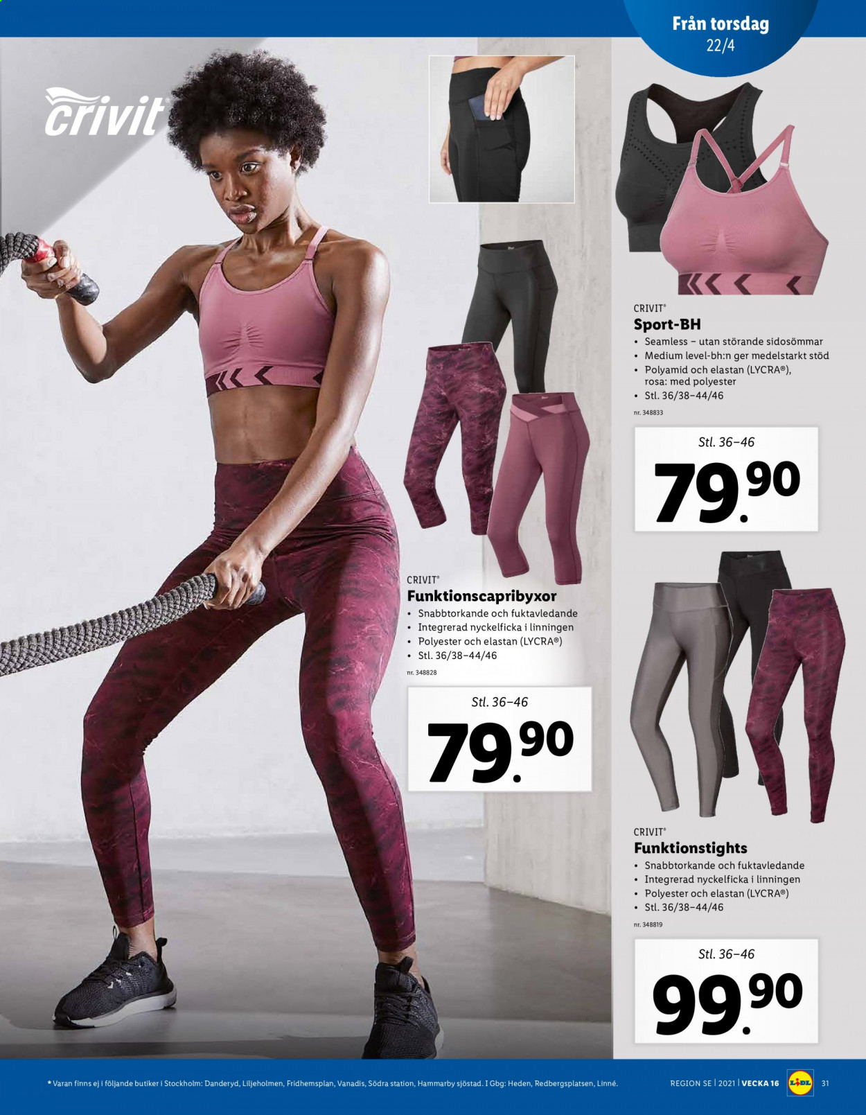 Lidl reklamblad - 19/4 2021 - 25/4 2021. Sida 31