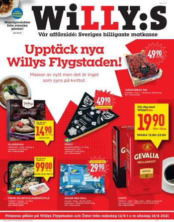 Willys reklamblad - 12/4 2021 - 18/4 2021.