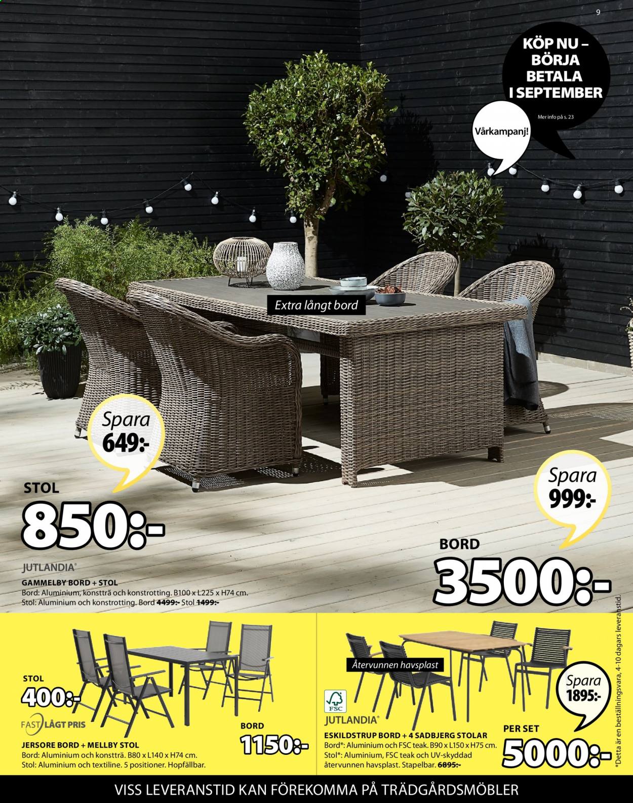 JYSK reklamblad - 18/4 2021 - 1/5 2021. Sida 9