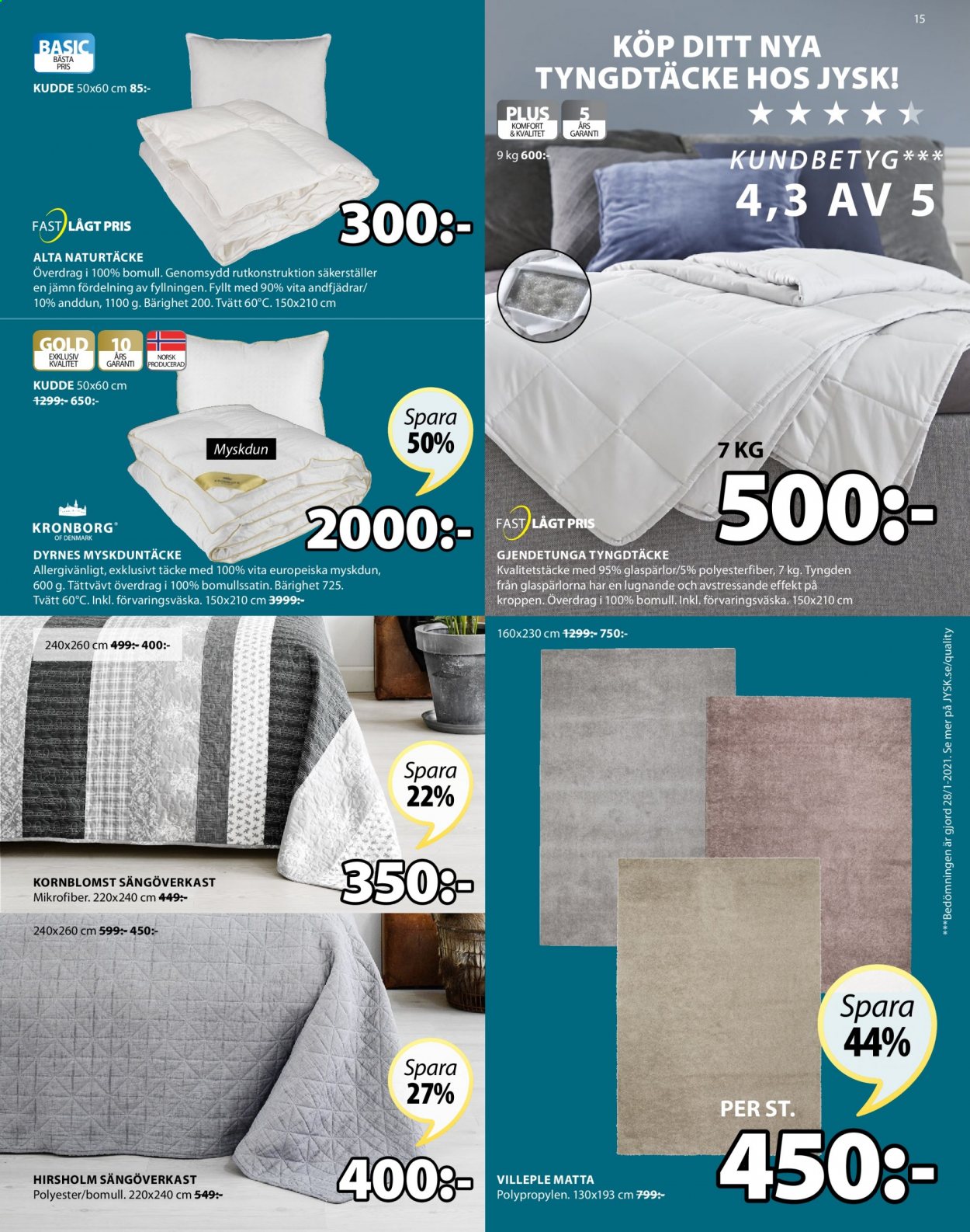 JYSK reklamblad - 18/4 2021 - 1/5 2021. Sida 15