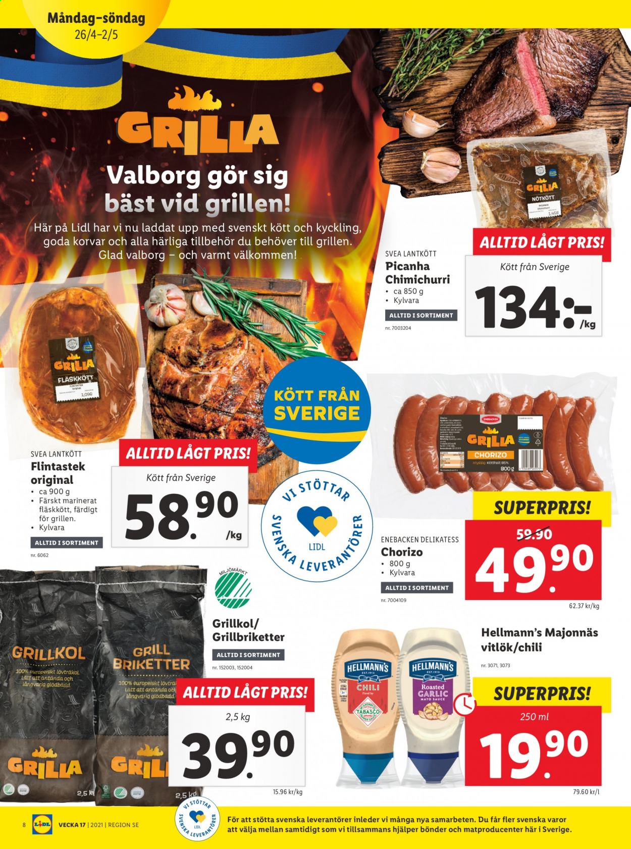 Lidl reklamblad - 26/4 2021 - 2/5 2021. Sida 8