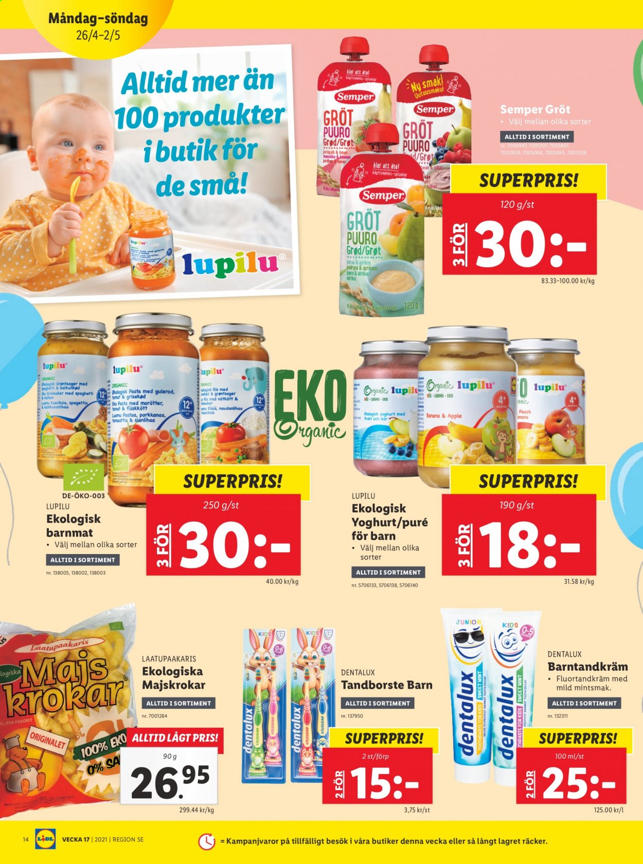 Lidl reklamblad - 26/4 2021 - 2/5 2021. Sida 14