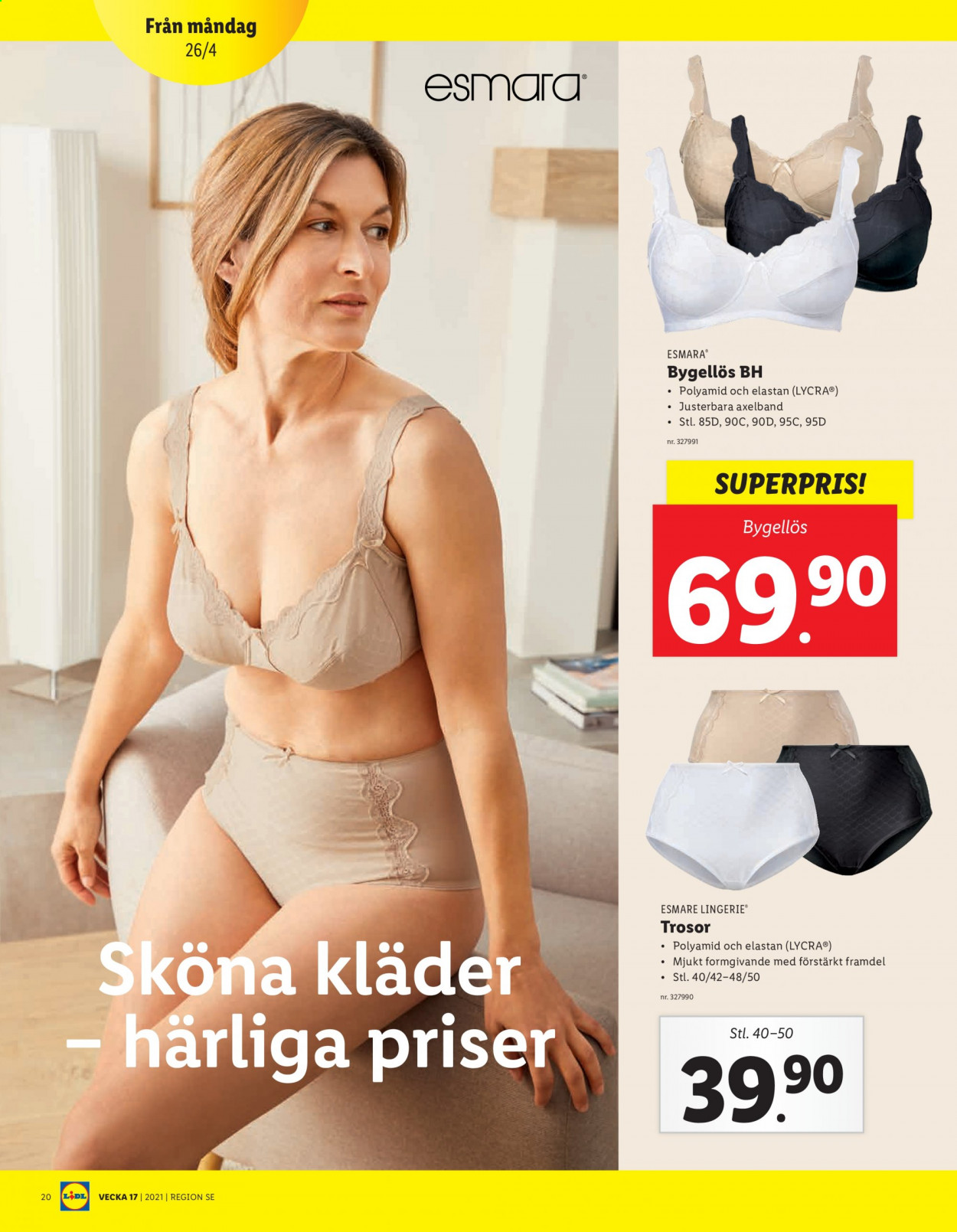 Lidl reklamblad - 26/4 2021 - 2/5 2021. Sida 20