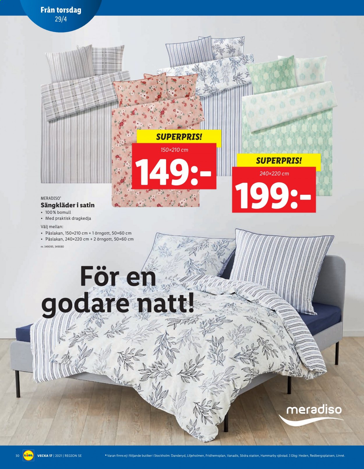 Lidl reklamblad - 26/4 2021 - 2/5 2021. Sida 30