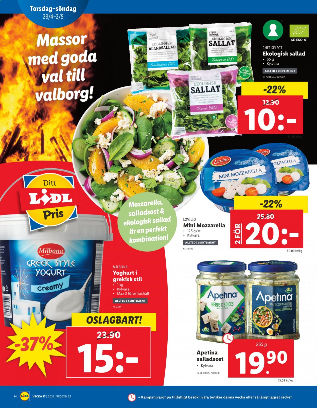 Lidl reklamblad - 26/4 2021 - 2/5 2021. Sida 34