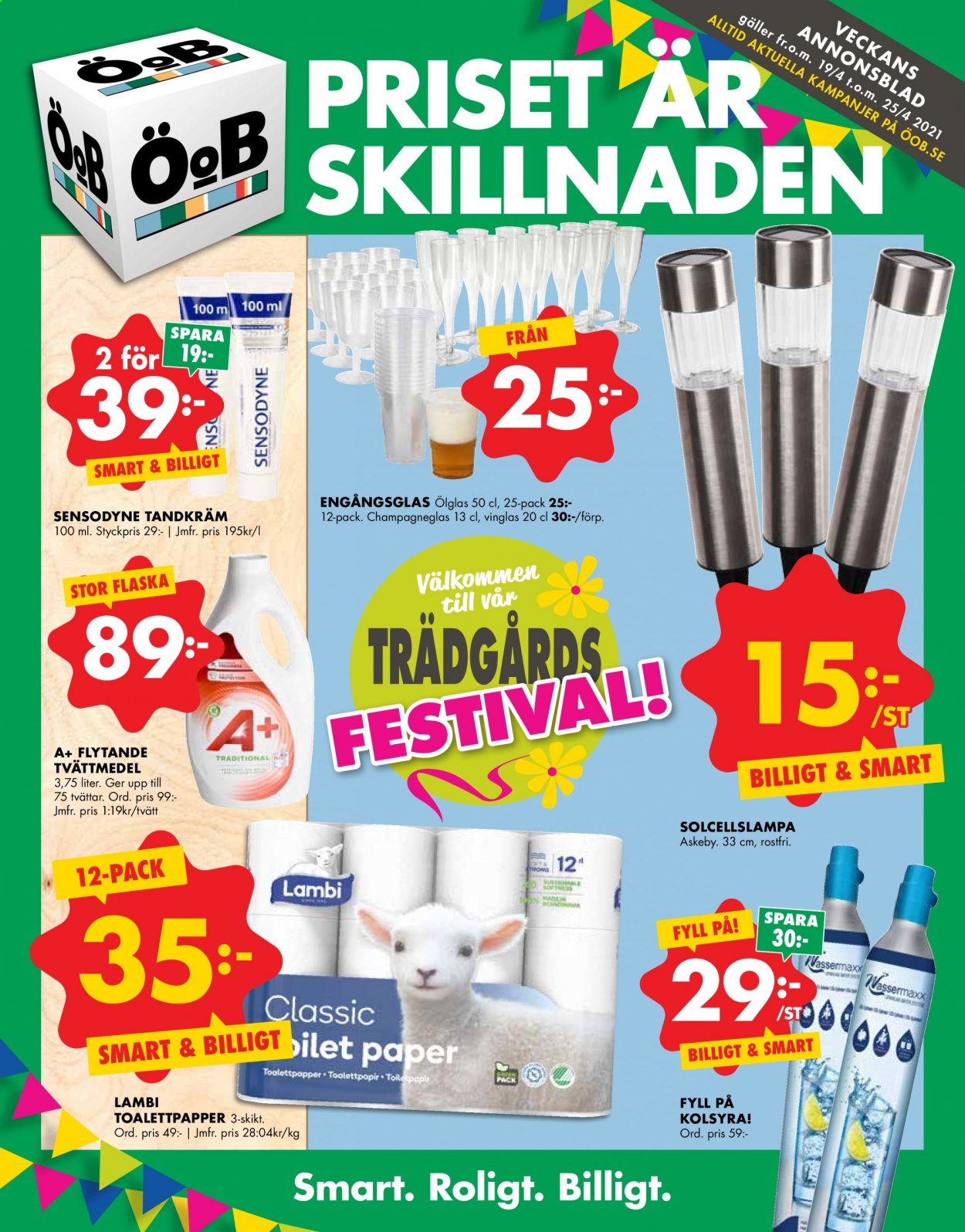 ÖoB reklamblad - 19/4 2021 - 25/4 2021. Sida 1