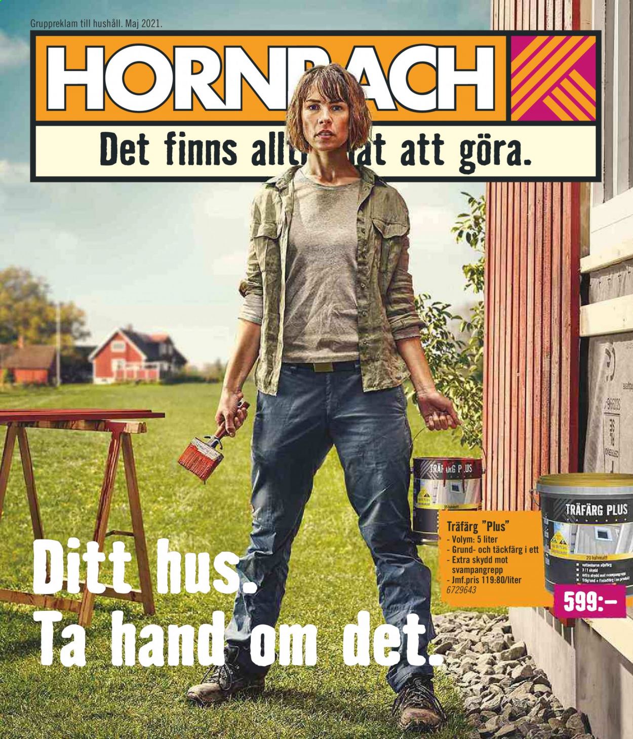 thumbnail - Hornbach reklamblad - 23/4 2021 - 31/5 2021.