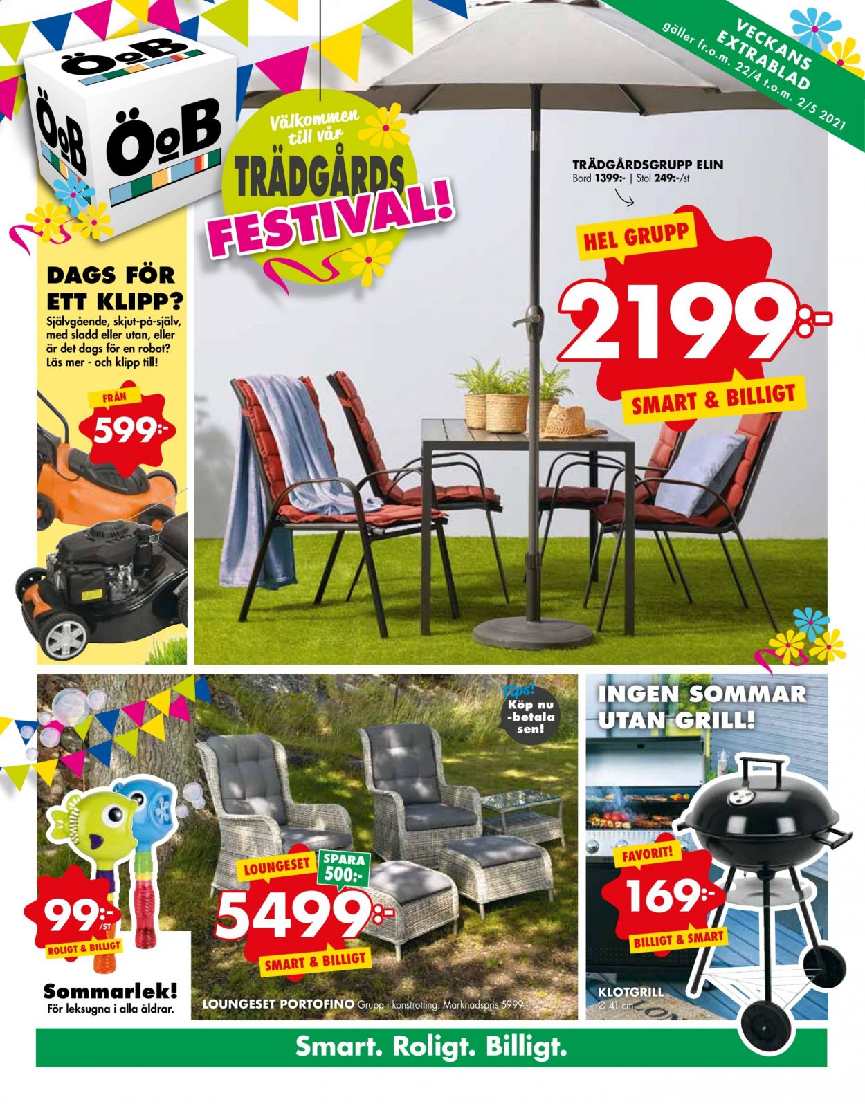 ÖoB reklamblad - 22/4 2021 - 2/5 2021. Sida 1