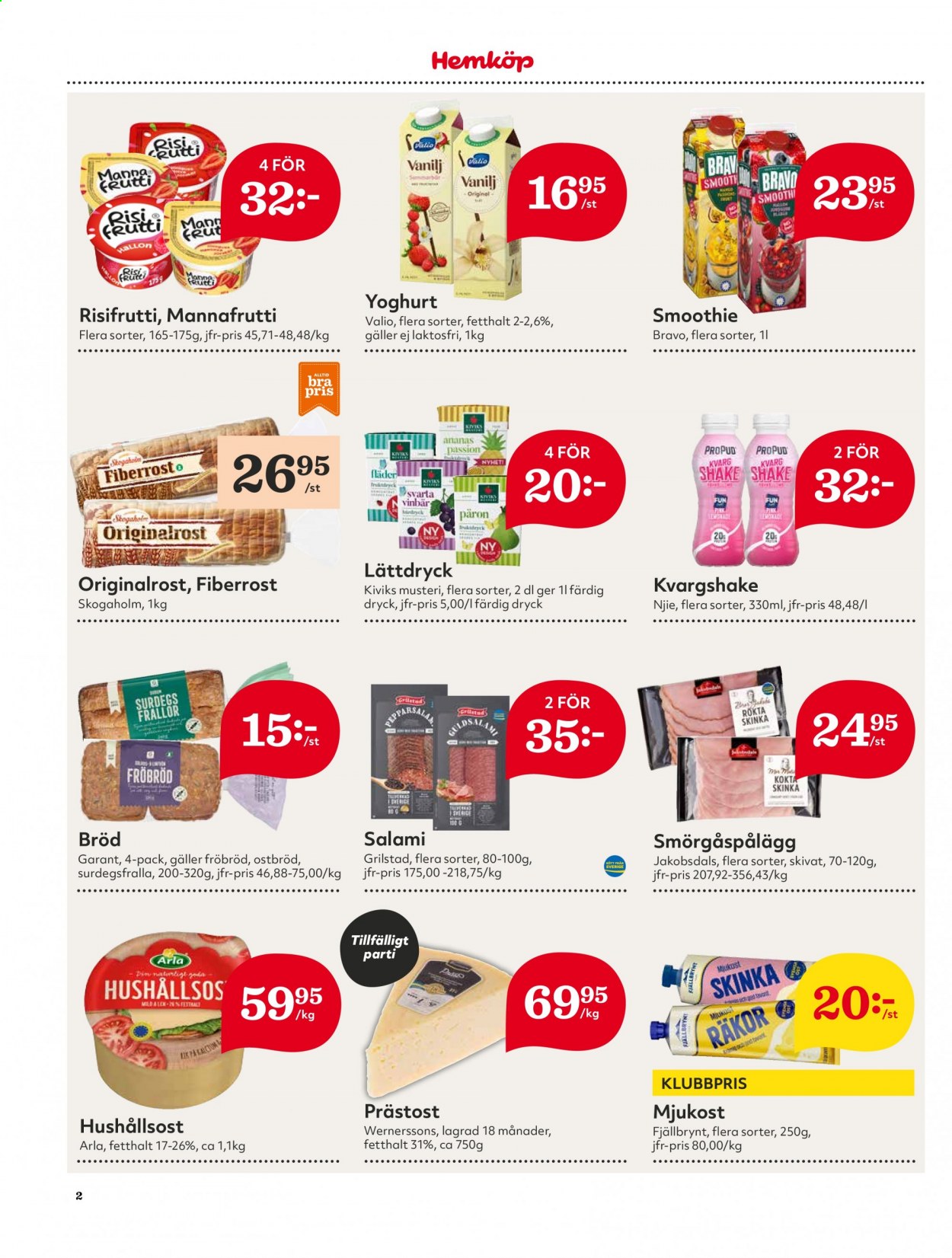 Hemköp reklamblad - 26/4 2021 - 2/5 2021. Sida 2
