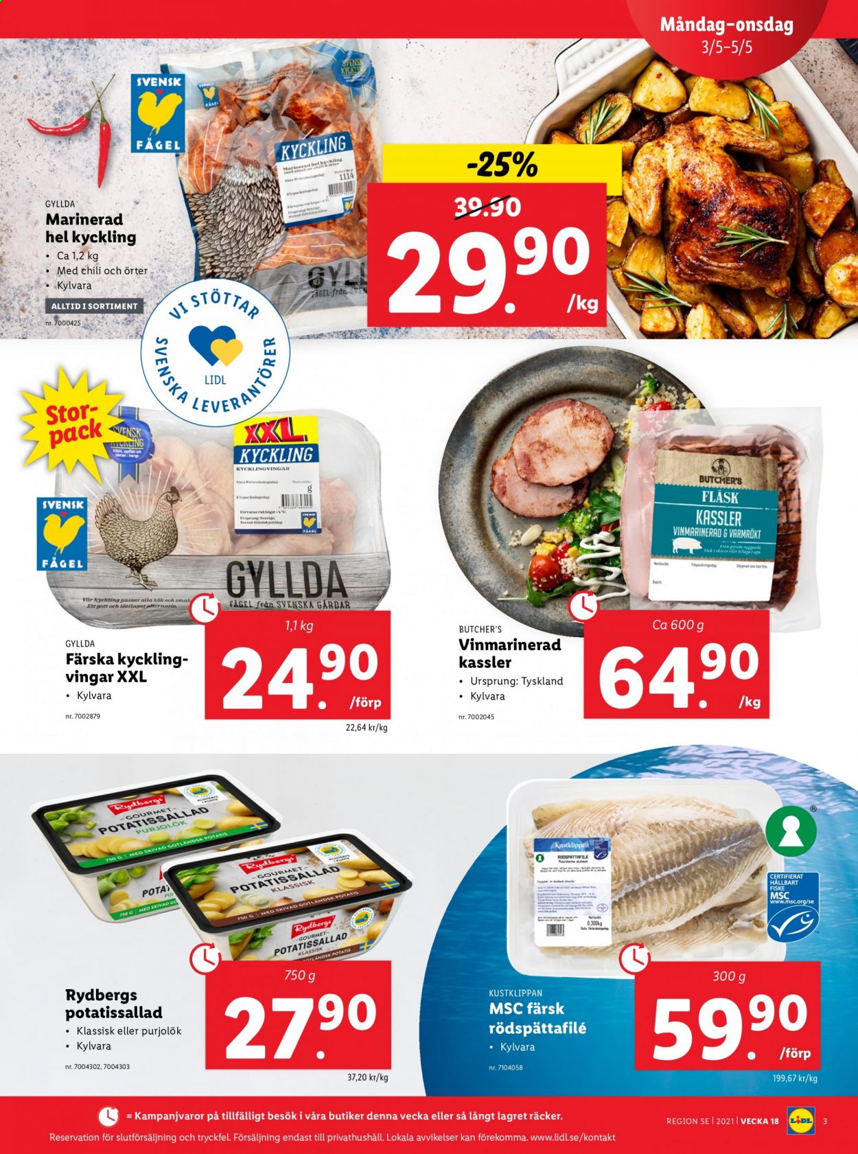Lidl reklamblad - 3/5 2021 - 9/5 2021. Sida 3