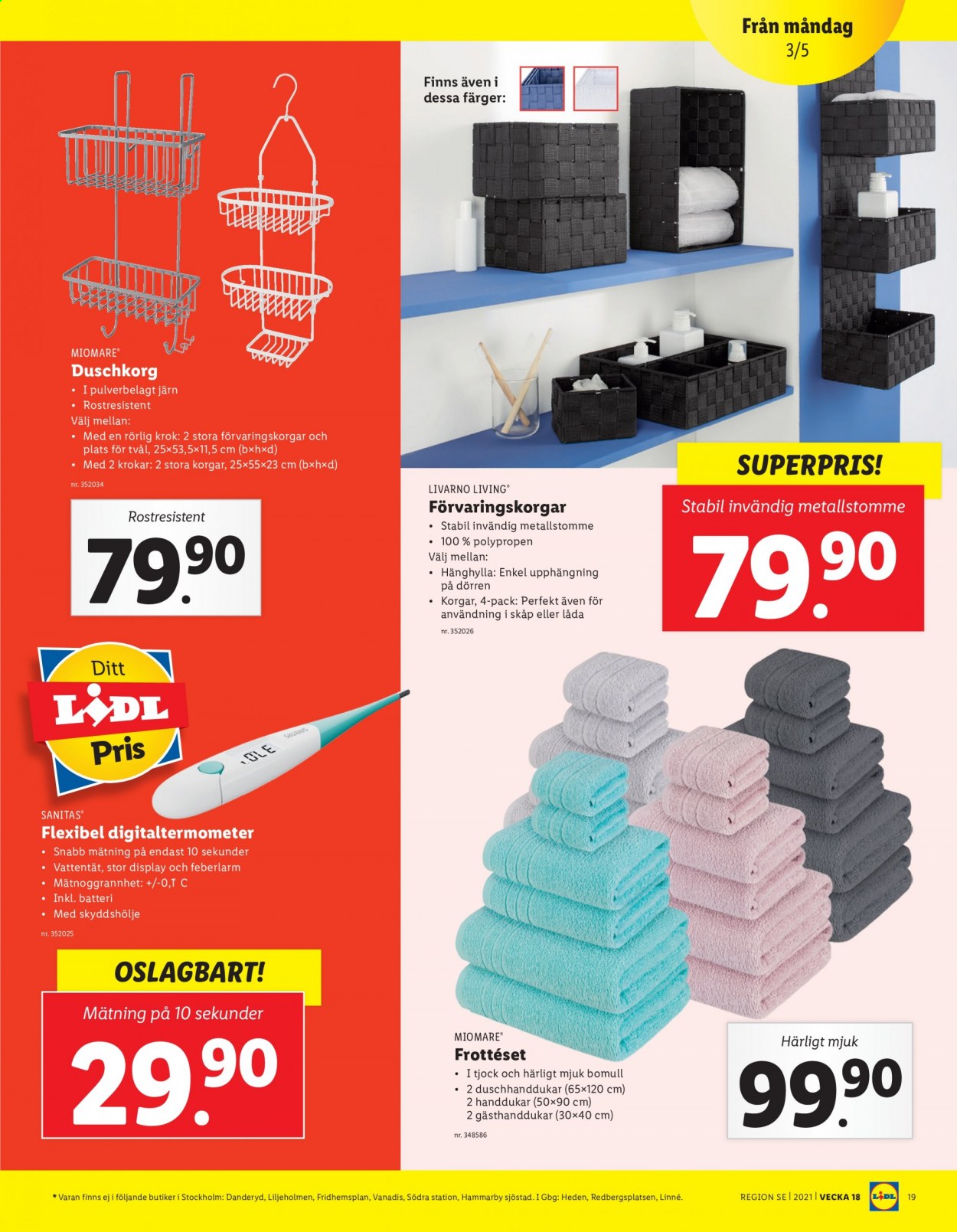 Lidl reklamblad - 3/5 2021 - 9/5 2021. Sida 19