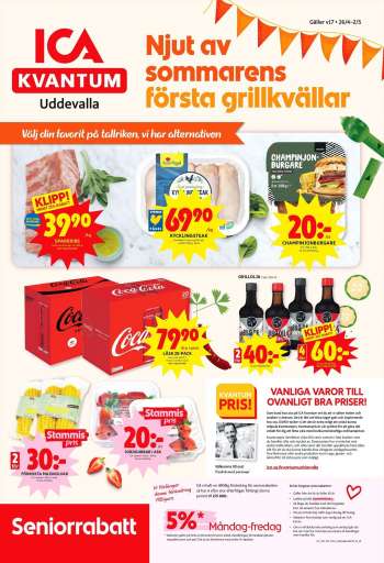 ICA reklamblad - 26/4 2021 - 2/5 2021.