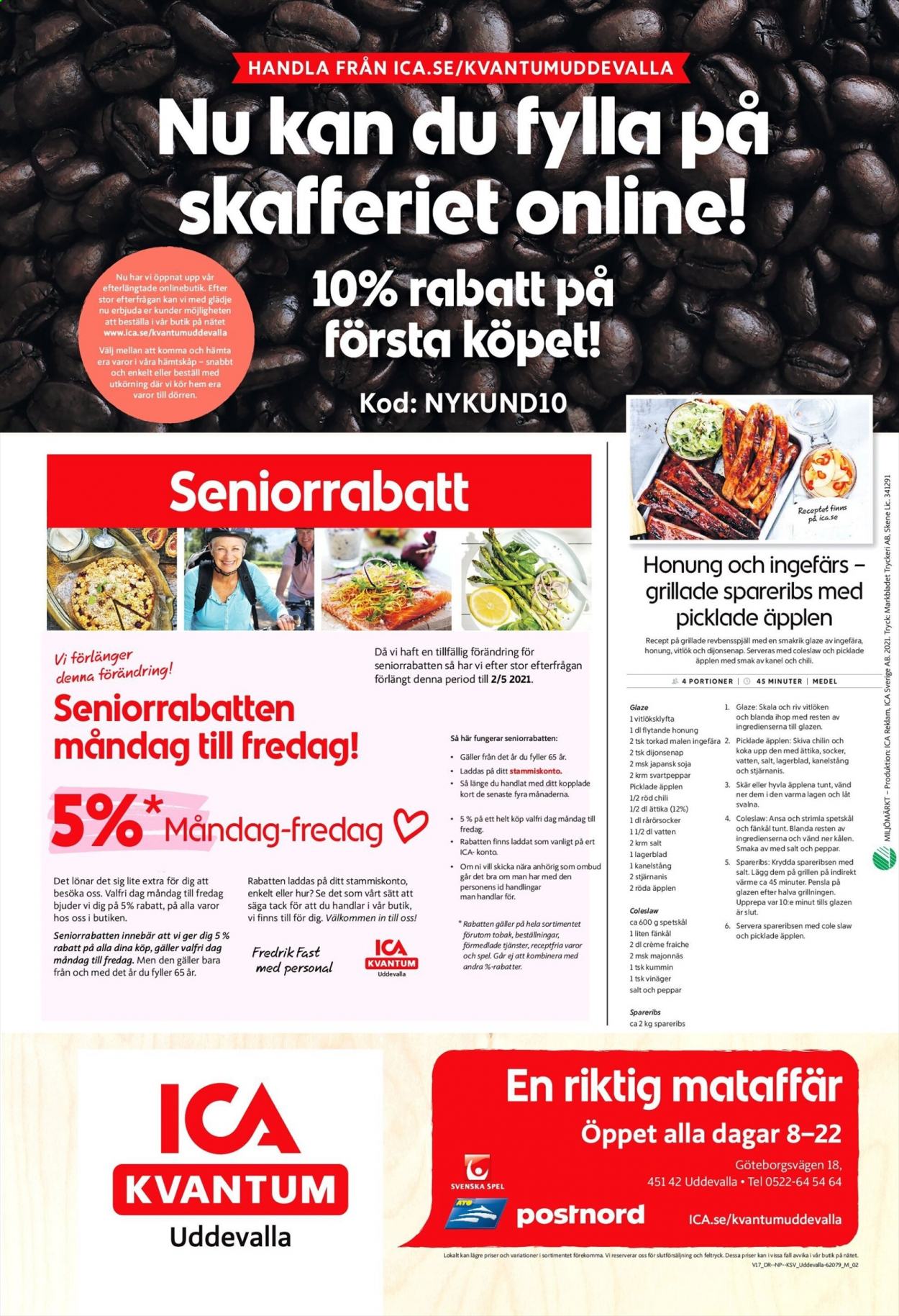 ICA reklamblad - 26/4 2021 - 2/5 2021. Sida 8