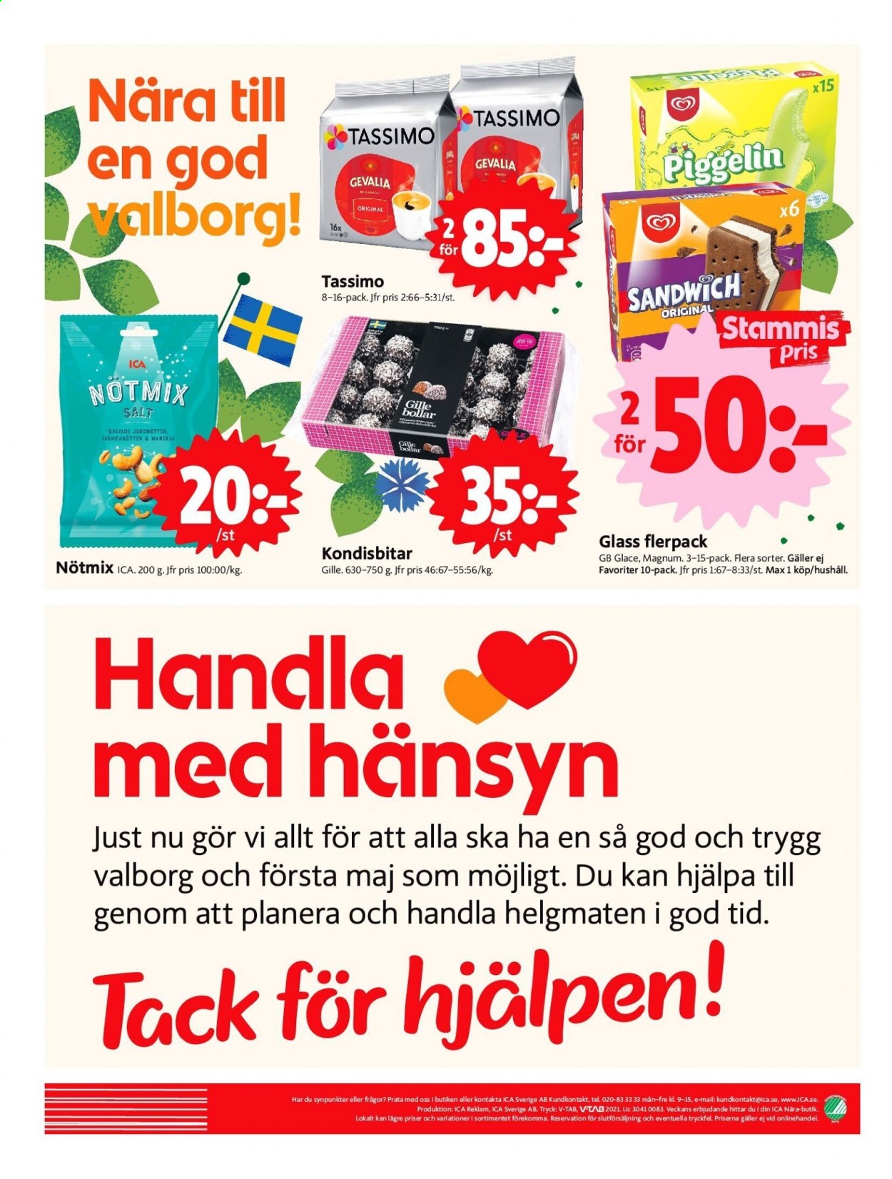 ICA reklamblad - 26/4 2021 - 2/5 2021. Sida 12