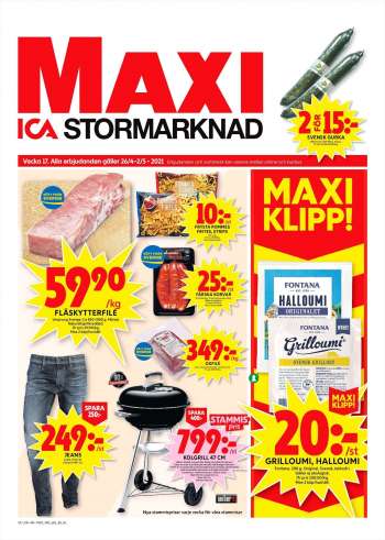 ICA reklamblad - 26/4 2021 - 2/5 2021.