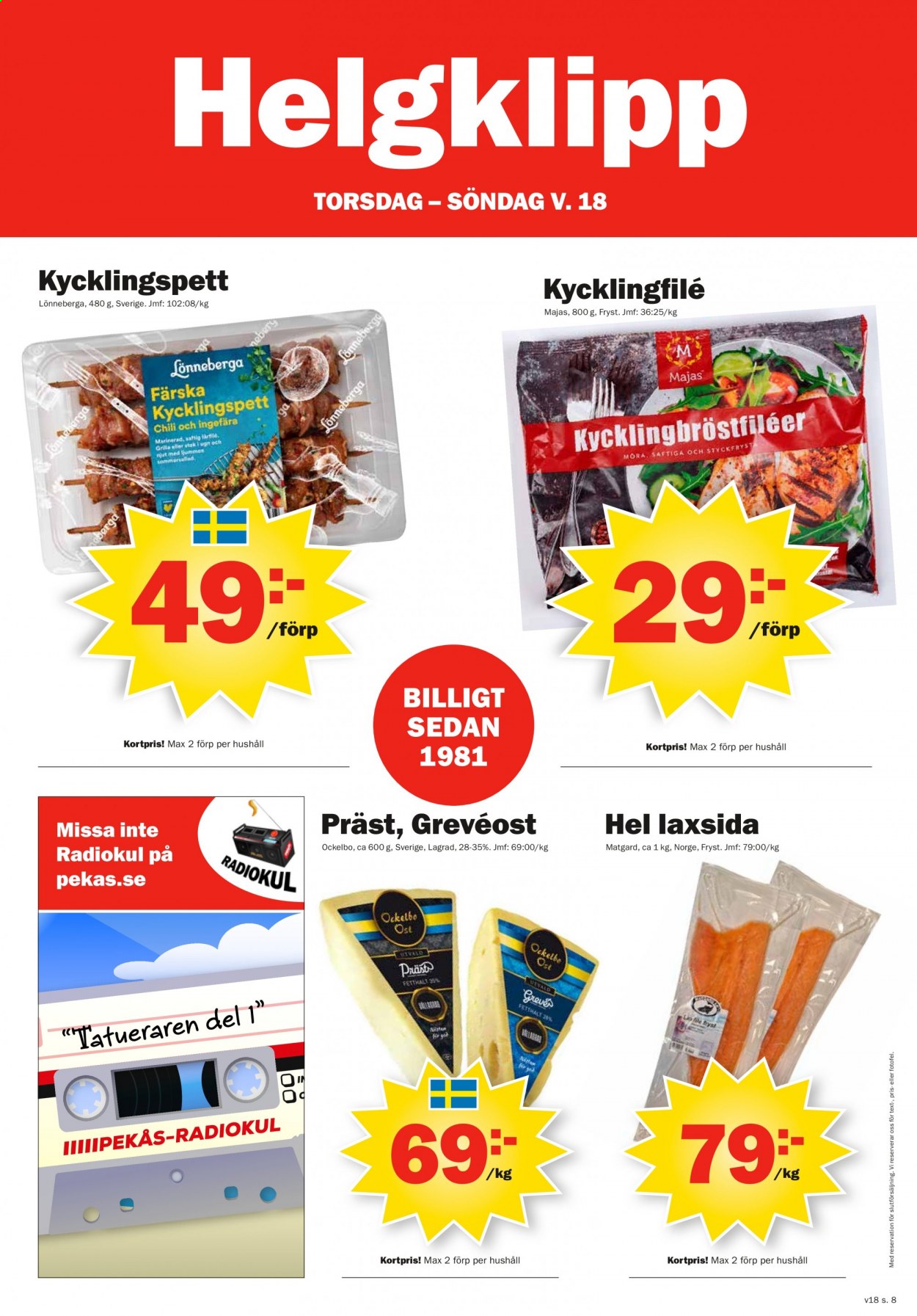 Pekås reklamblad - 3/5 2021 - 9/5 2021. Sida 8