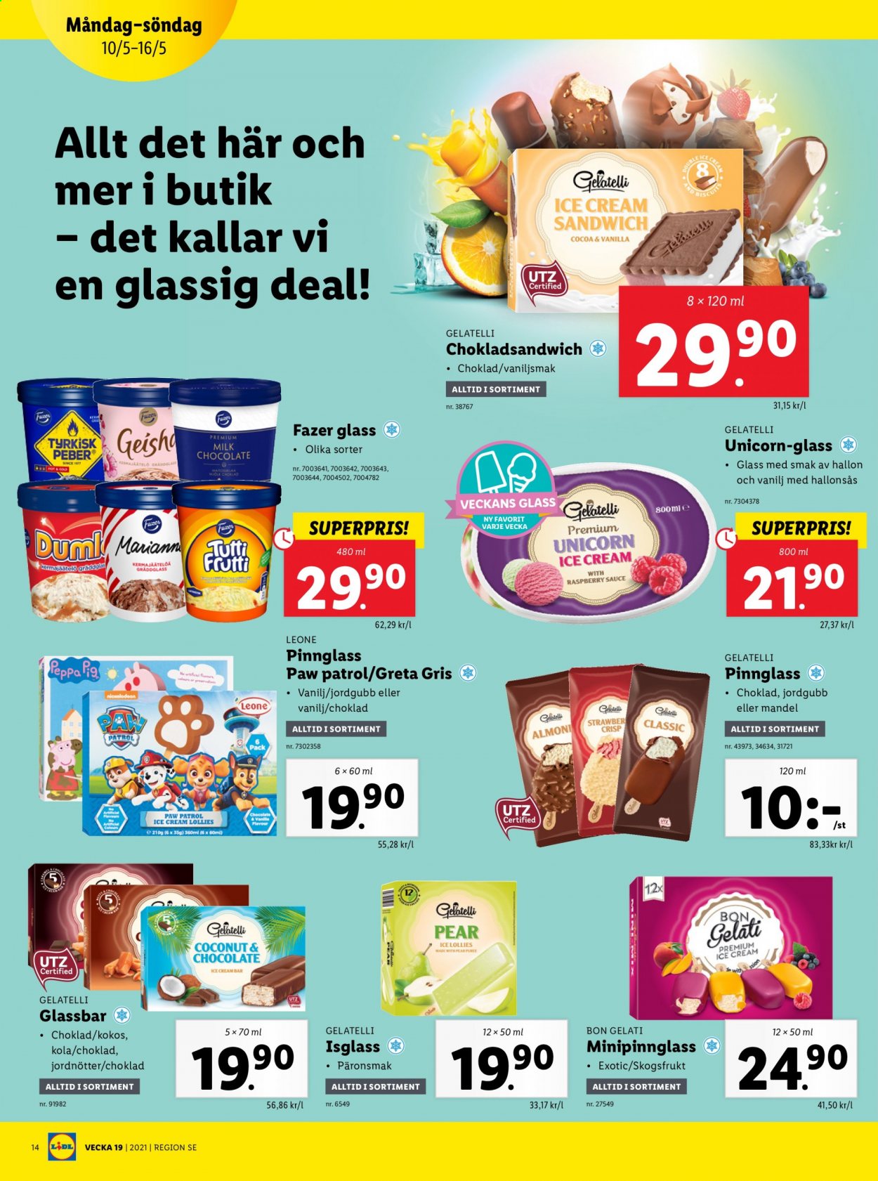 Lidl reklamblad - 10/5 2021 - 16/5 2021. Sida 14