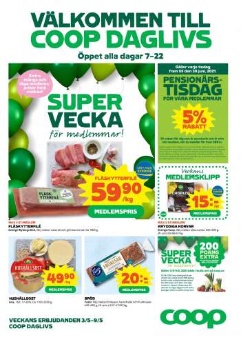 Coop reklamblad - 3/5 2021 - 9/5 2021.