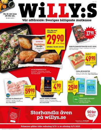 Willys reklamblad - 3/5 2021 - 9/5 2021.