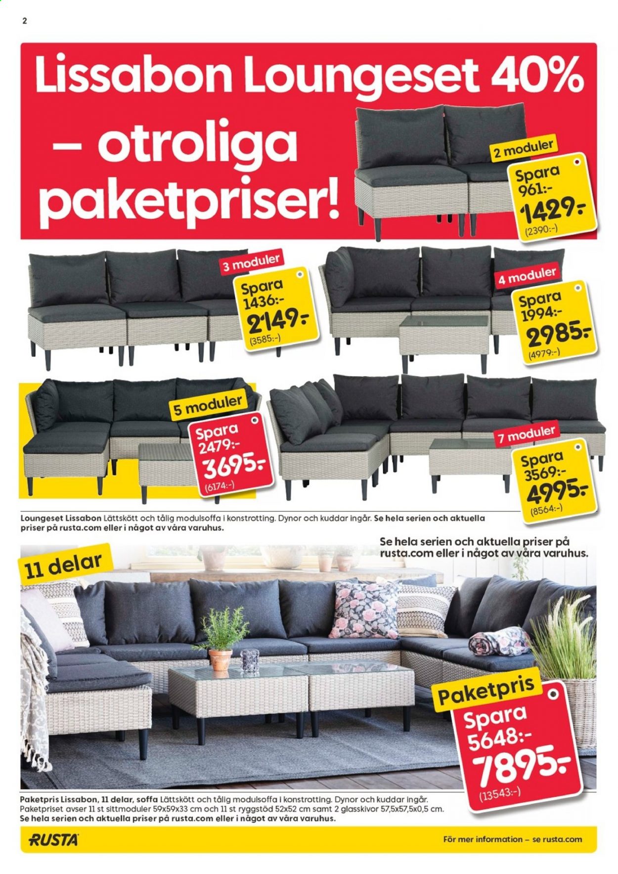 Rusta reklamblad - 5/5 2021 - 9/5 2021. Sida 2