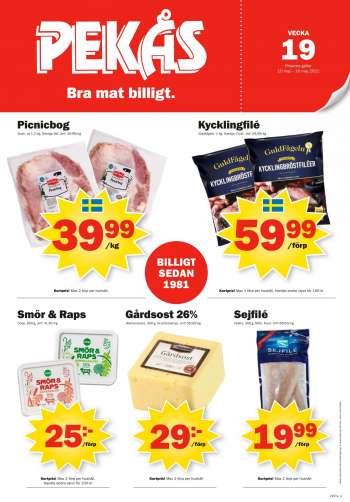 Pekås reklamblad - 10/5 2021 - 16/5 2021.