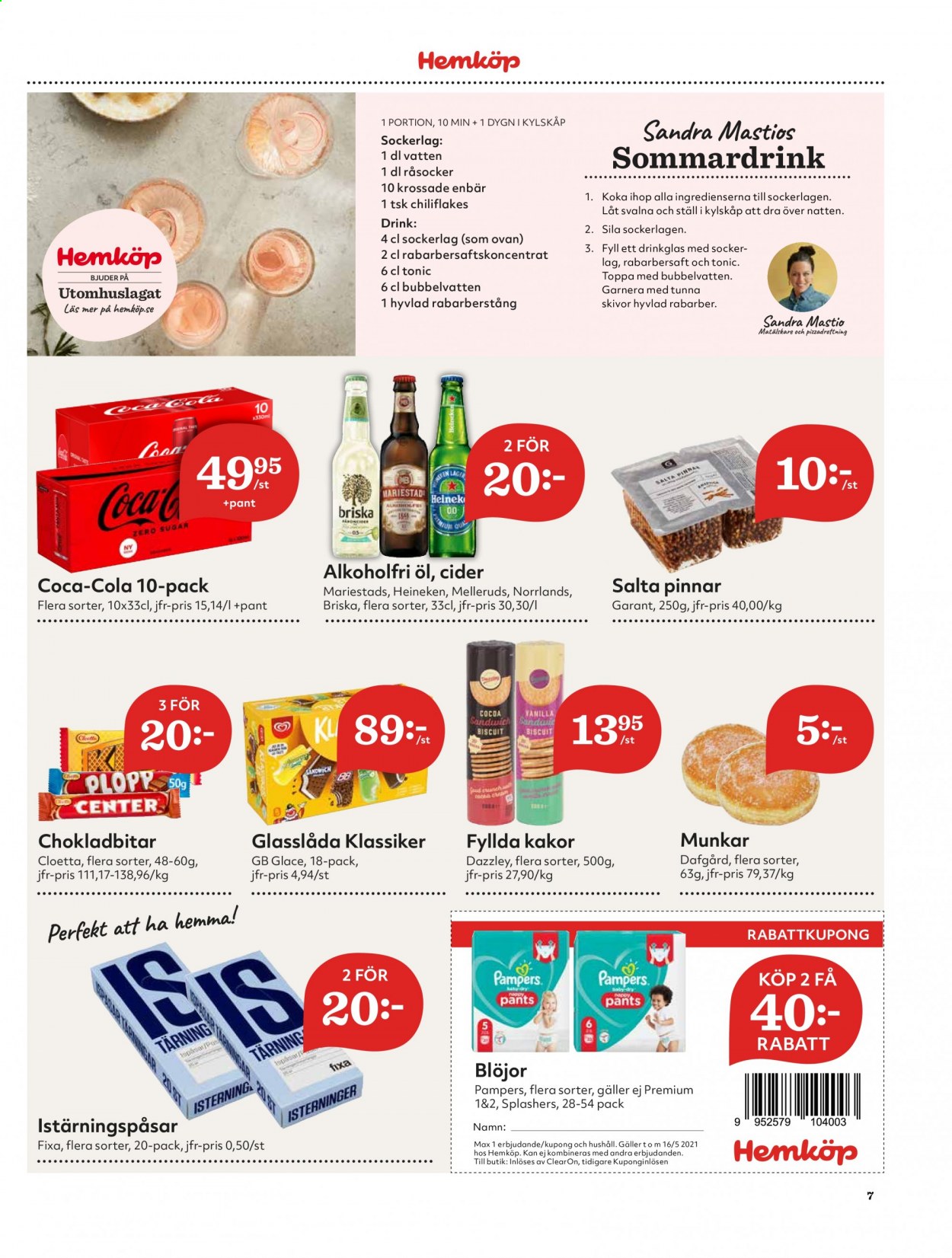 Hemköp reklamblad - 10/5 2021 - 16/5 2021. Sida 7