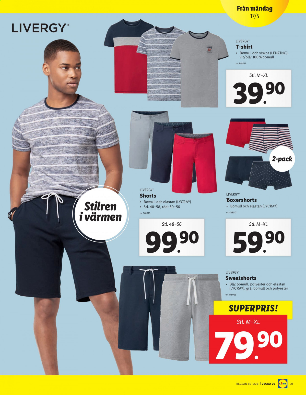 Lidl reklamblad - 17/5 2021 - 23/5 2021. Sida 21