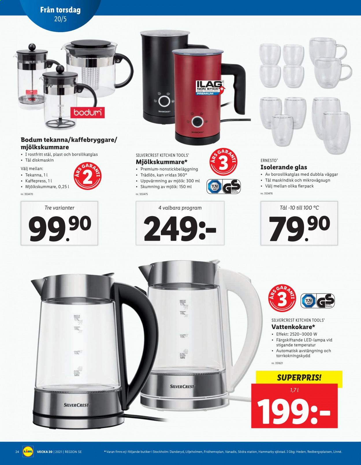 Lidl reklamblad - 17/5 2021 - 23/5 2021. Sida 24