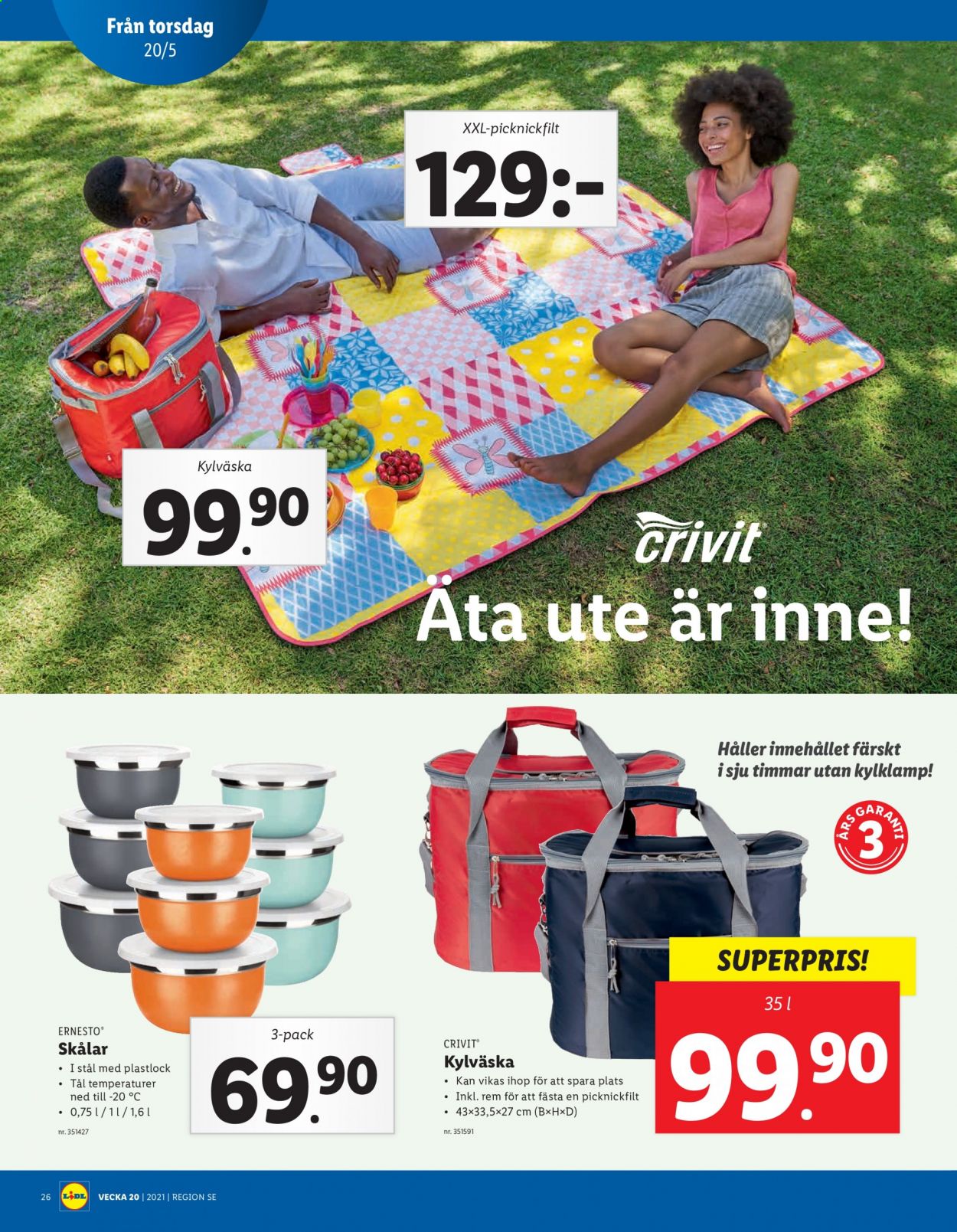 Lidl reklamblad - 17/5 2021 - 23/5 2021. Sida 26