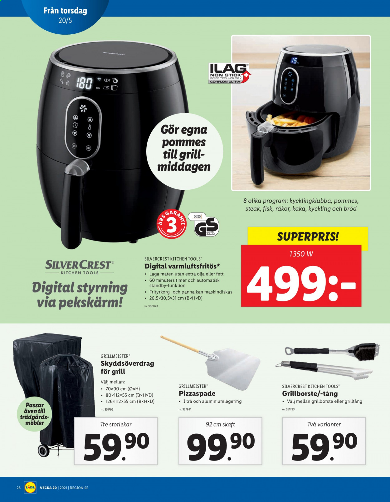 Lidl reklamblad - 17/5 2021 - 23/5 2021. Sida 28