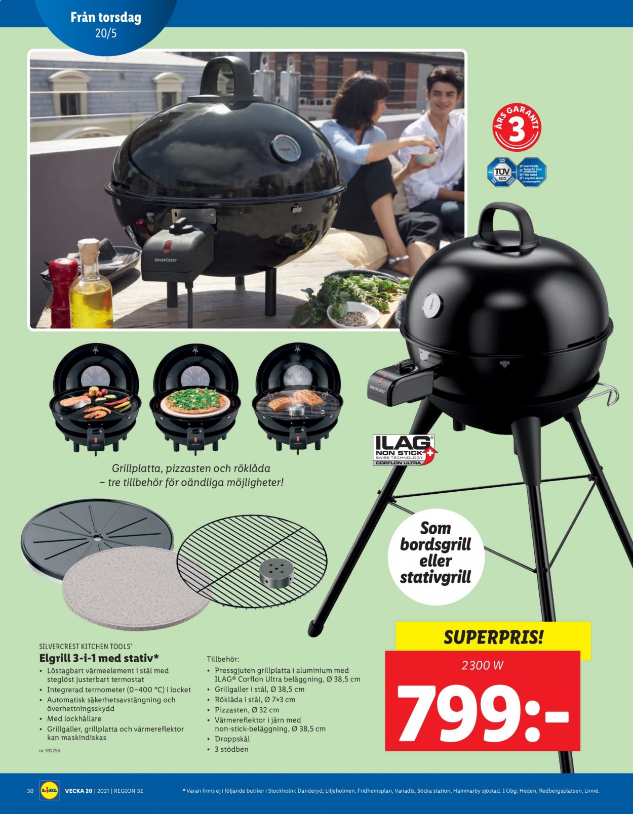 Lidl reklamblad - 17/5 2021 - 23/5 2021. Sida 30