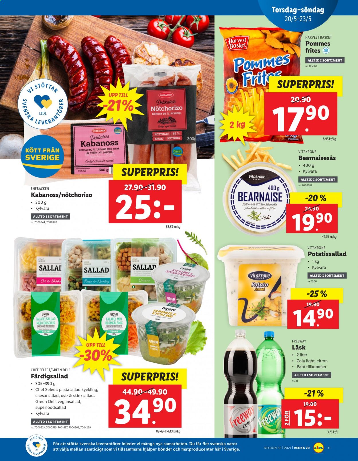 Lidl reklamblad - 17/5 2021 - 23/5 2021. Sida 31