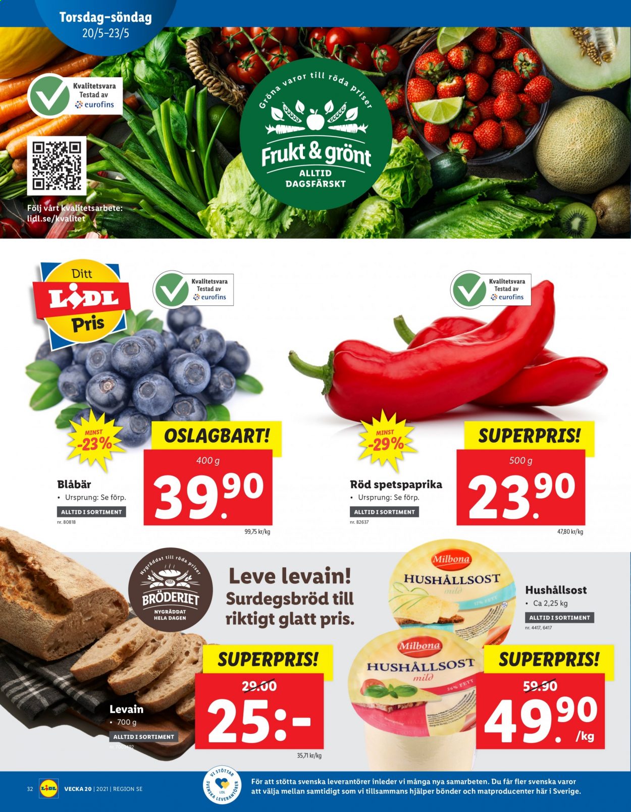 Lidl reklamblad - 17/5 2021 - 23/5 2021. Sida 32